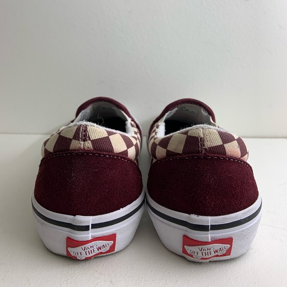 Vans OTW SK8 Suede Checkered Slip-Ons Womens 6.5 - Picture 4 of 6